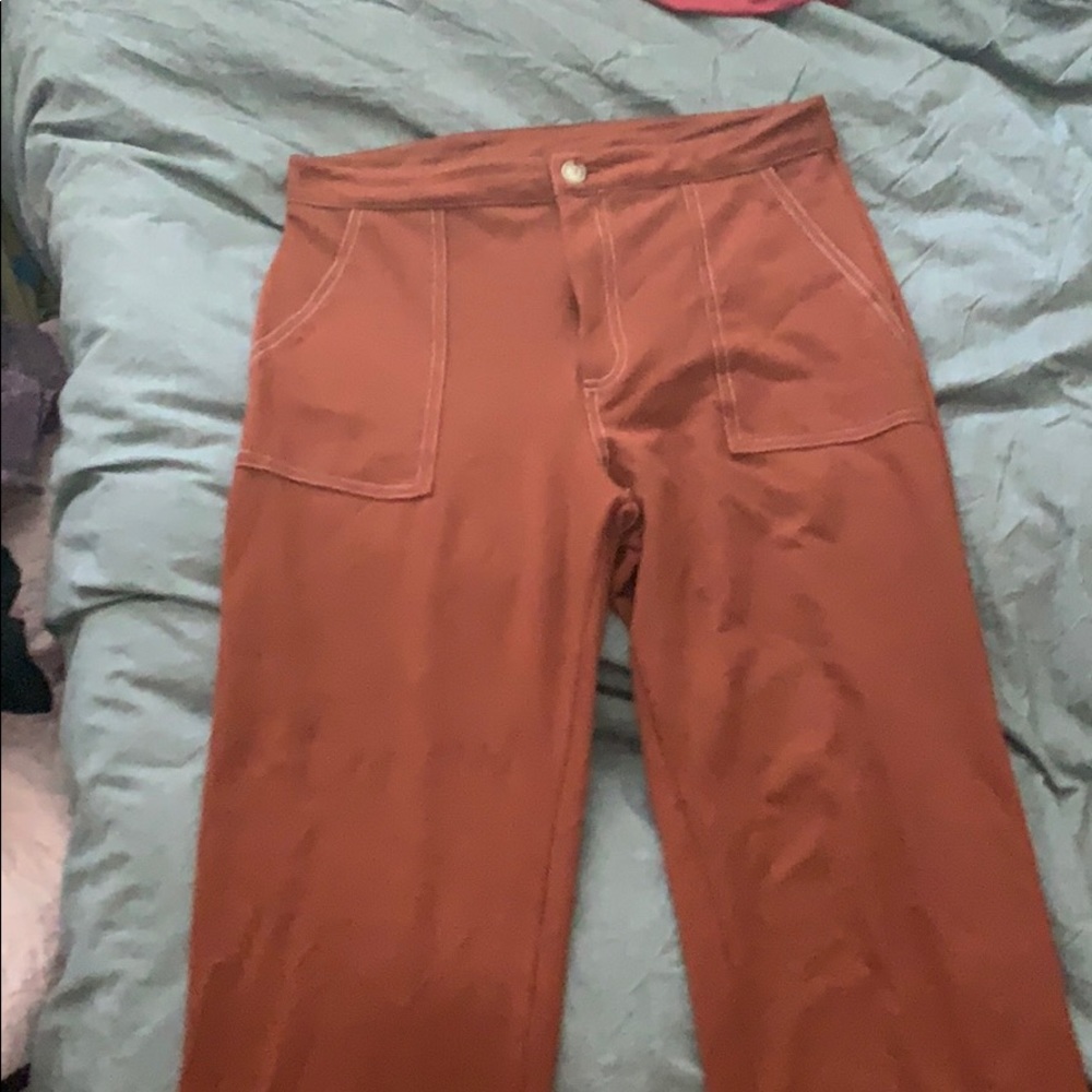 Tillys Stretchy Brown Pants
